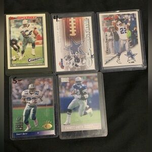 Emmit Smith card lot